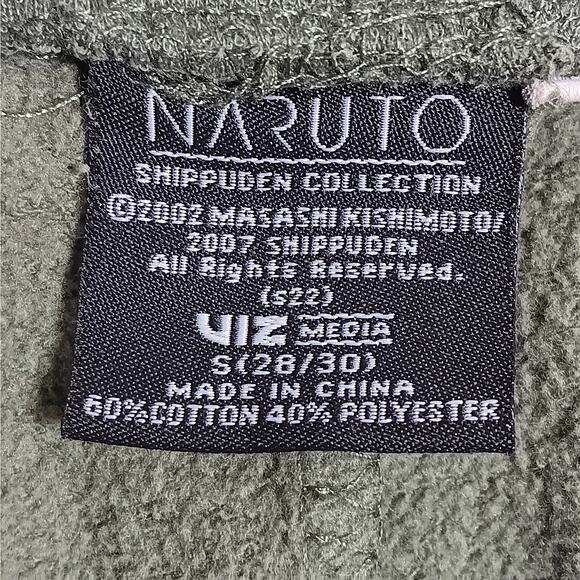 Naruto AP Naruto Shuppuden Men's Graphic Jogger Size Small (28/30) Green - Picture 9 of 10